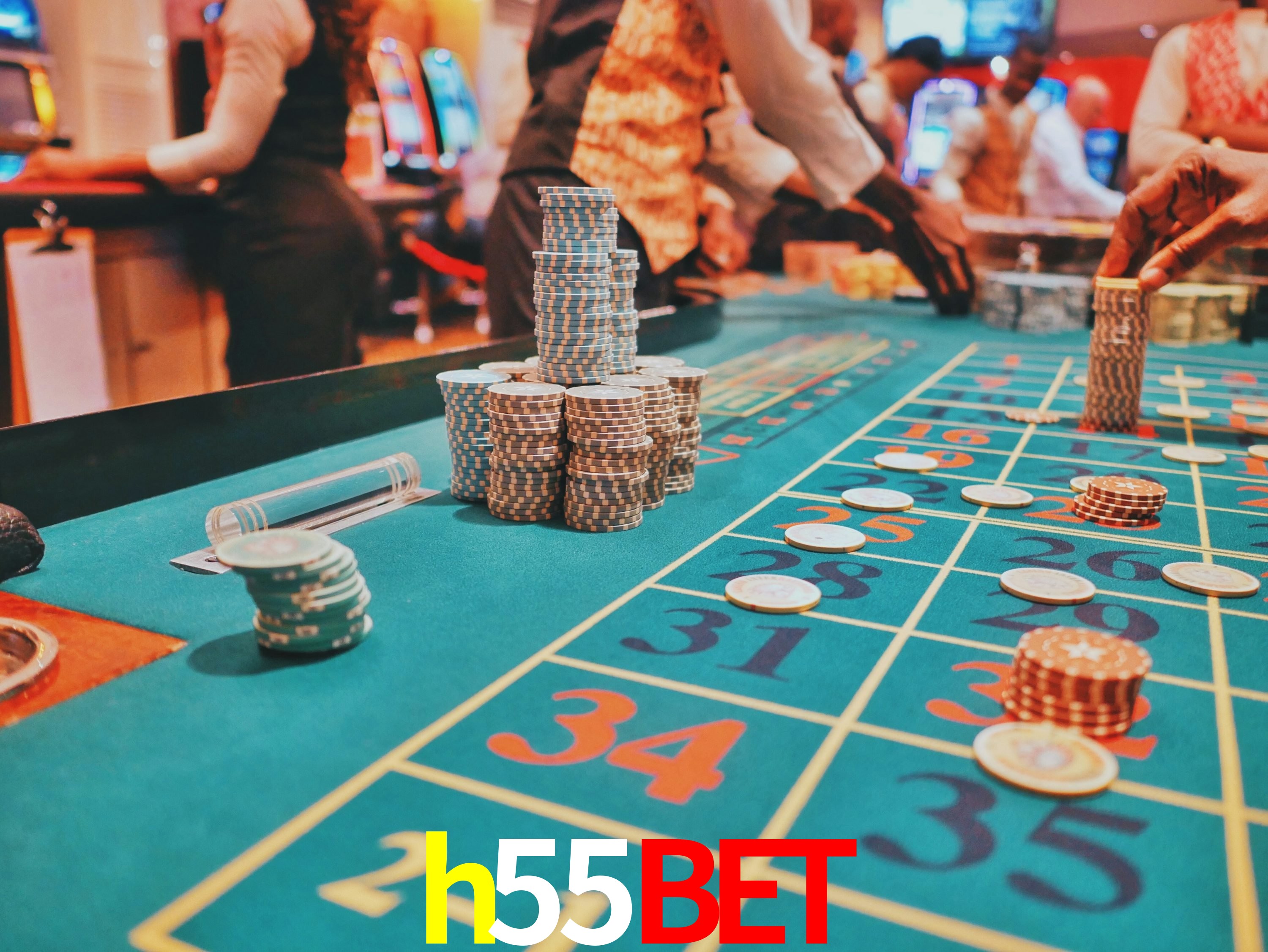 Mesa de Blackjack h55bet