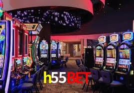 Variedade de jogos na h55bet